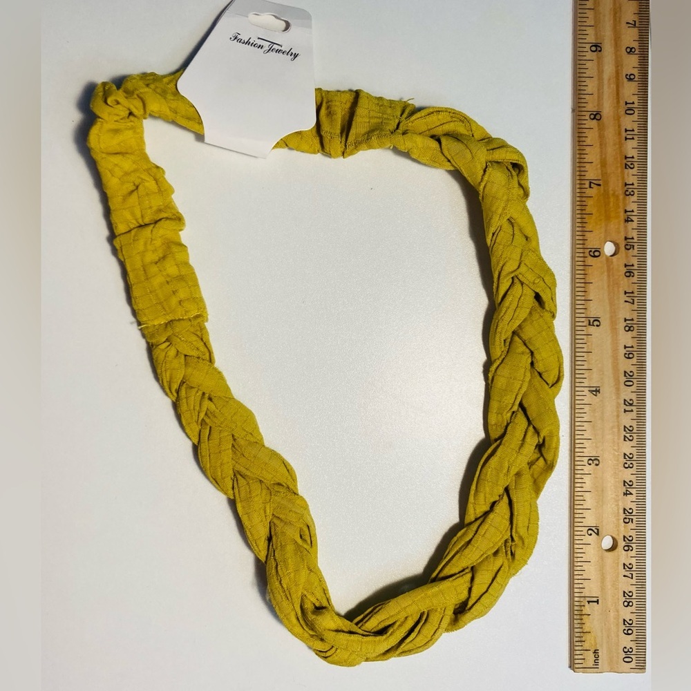 5 for $10:‎ Yellow Braided Headband